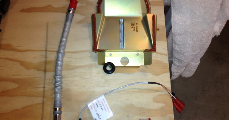Chad and Bekah's RV-7: Finished Fuel Line Routing